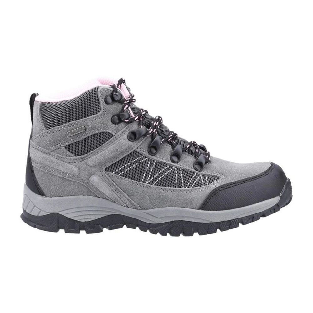 Cotswold Womens/Ladies Maisemore Suede Hiking Boots / Gray